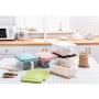 Kitchen storage box, plastic storage box with lid, vegetable refrigerator sealed box