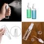 25PACK 2oz Spray Bottles,Clear Plastic Spray Bottle,Fine Mist Bottles for Travel,Perfumes,Essential Oils,60ml