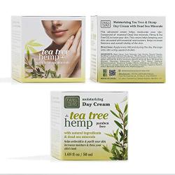 Dead Sea Collection Moisturizing Day Cream with Hemp & Tea Tree Oil 1.69 fl.oz