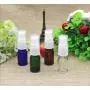TOPWEL 5ml/10ml Leere Refillbare Glas-Cremelotion Pumpflasche - Pack von 6 (5ML, Grün)