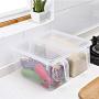 Best Quality Refrigerator Organizer Transparent Storage Box Seal Food With Handle, Food Storage Bags - Plastic Food Covers, Plastic Storage Jar, Food Zip Lock Bags, Vacuum Sealer Freezer Bags Roll