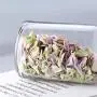 Bouteille en verre XSWZAQ, pot hermétique transparent, conserve les grains, rangement pour aliments, boîte de rangement pour la maison, grande capacité (750ml). Bouteille en verre XSWZAQ, pot hermétique transparent, conserve les grains, rangement pour aliments, boîte de rangement pour la maison, grande capacité (750ml).