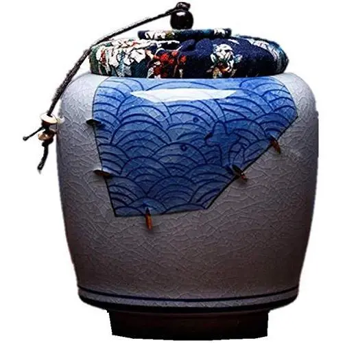 ETERLY Retro Hand-Painted Storage Jars,Ceramic Tea Canister Spices Candy Coffee Nuts Tea Caddy 2 pcs with Gifts Box-B 11x13cm(4x5inch) (Color : C, Size : 11x13cm(4x5inch)) ETERLY Retro Hand-Painted Storage Jars,Ceramic Tea Canister Spices Candy Coffee Nuts Tea Caddy 2 pcs with Gifts Box-B 11x13cm(4x5inch) (Color : C, Size : 11x13cm(4x5inch))