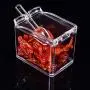 4 Pots Transparent Récipients de Stockage pour Épices et Sel en Acrylique – Récipients de Rangement pour Condiments, Sucre, Poivre (Transparent) 4 Pots Transparent Récipients de Stockage pour Épices et Sel en Acrylique – Récipients de Rangement pour Condiments, Sucre, Poivre (Transparent)