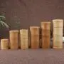 Bamboo Storage Bottles Kitchen Tea Container Jar Cans Case Organizer Spice Round Caps Seal Box Canister For Bulk Products,3J8X15 Bamboo Storage Bottles Kitchen Tea Container Jar Cans Case Organizer Spice Round Caps Seal Box Canister For Bulk Products,3J8X15