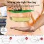 Couvercles Silicones Adpartner, Set de 5 Couvercles Colorés pour Bols, Récipients, Poêles, Mugs – Sans BPA, Étanchés, Sûr Micro-ondes et Lave-Vaisselle – Diamètres 12 cm, 18 cm, 20 cm, 25 cm, 30 cm Couvercles Silicones Adpartner, Set de 5 Couvercles Colorés pour Bols, Récipients, Poêles, Mugs – Sans BPA, Étanchés, Sûr Micro-ondes et Lave-Vaisselle – Diamètres 12 cm, 18 cm, 20 cm, 25 cm, 30 cm