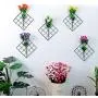 Support Mural pour Fleurs Artificielles avec Grille en Fer Milue – Rangement de Photographies pour Maison Décoration Murale Support Mural pour Fleurs Artificielles avec Grille en Fer Milue – Rangement de Photographies pour Maison Décoration Murale