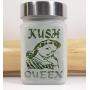 Twisted420Glass Kush Queen Stash Jar - Smell Resistant with Airtight Seal, Perfect Size Xmas Gifts & Herb Storage