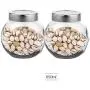 Contenant de Rangement pour Boissons/Conserves en Verre, Design Cabane, 650ml - Idéal pour la Cuisine et la Table Contenant de Rangement pour Boissons/Conserves en Verre, Design Cabane, 650ml - Idéal pour la Cuisine et la Table