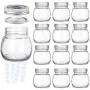 Bocal en verre Mason KAMOTA 12 oz avec couvercles et anneaux réguliers, idéal pour confitures, miel, cadeaux de mariage, cadeaux de douche, aliments pour bébés, pots à épices magnétiques DIY, 12 PIÈCES, 20 étiquettes blanches incluses. Bocal en verre Mason KAMOTA 12 oz avec couvercles et anneaux réguliers, idéal pour confitures, miel, cadeaux de mariage, cadeaux de douche, aliments pour bébés, pots à épices magnétiques DIY, 12 PIÈCES, 20 étiquettes blanches incluses.