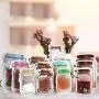 13er Niedlicher Mason Jar Muster Ziplock Beutel mit Reißverschluss, Wiederverwendbare Sandwich Beutel für Küche, Reise, Picknick, Camping, Organizer - Ziplock Lunchtasche für Lebensmittel, Reise und Haushaltsorganisation