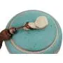 Keramik Tee-Behälter Vintage Chinesischer Stil Tee-Dose Kaffee-Behälter Crock Zuckerbehälter Gewürzbehälter mit abnehmbarem Deckel für Heimküche Restaurant Dekoration Sammlung Geschenk, 7 Oz