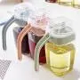 JUSTDOLIFE Ölspender Set Kochöl Cruet Ölspender Flasche Essigbehälter Küchengeräte