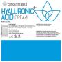Concentrated Naturals Hyaluronic Acid Cream for Face | w/Jojoba Oil, Vitamin E & Vitamin C | May Help Hydrate & Improve Tone for More Youthful Skin | Net WT. 2 oz / 60 g