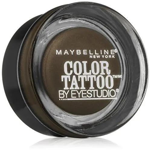Maybelline New York Eye Studio Color Tattoo Leather 24H Gel Crème Oeil, Forêt Profonde, 0.14 oz Maybelline New York Eye Studio Color Tattoo Leather 24H Gel Crème Oeil, Forêt Profonde, 0.14 oz
