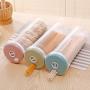 BESTONZON Transparent Sealed Can Grain Storage Tank Kitchen Cereal Crisper for Noodles Dry Food Oatmeal Rice (Blue)