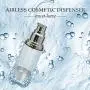 Steriler Airless-Pumpe Flasche 1 oz - Nachfüllbare Kosmetische Behälter – Ideal für Make-up, Foundations und Seren – Leichte, undicht- und stoßfeste Behälter. BPA-frei