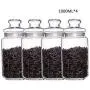 Glass Sealed Jars, Kitchen Household Grain Storage Tanks, Storage Jam/Honey/Coffee/Flower Tea Glass Sealed Jars, Kitchen Household Grain Storage Tanks, Storage Jam/Honey/Coffee/Flower Tea