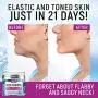 Gesichtsstraffende Creme - Anti-Falten-Creme - Hergestellt in den USA – Strafft lässige Halsfalten & Doppelkinnreduzierende Creme – Kollagen- & Retinol-Straffende Creme – Anti-Aging Feuchtigkeitscreme für Hals & Dekolleté