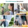Hair Spray Bottle 16 OZ-Continuous Water Mister Spray Bottle Empty-Fine Mist Salon Spray Bottles-360 Bottle Sprayer for Travel,Barber Hair Styling,Plants, Cleaning, Misting & Skin Care-Black