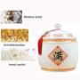 Food Storage Porcelain rice cylinder/kitchen storage tank/Sealing cap moisture-proof jar/Rice storage bucket/Preservation Rice Ware Organization Sets, capacity-12.5kg