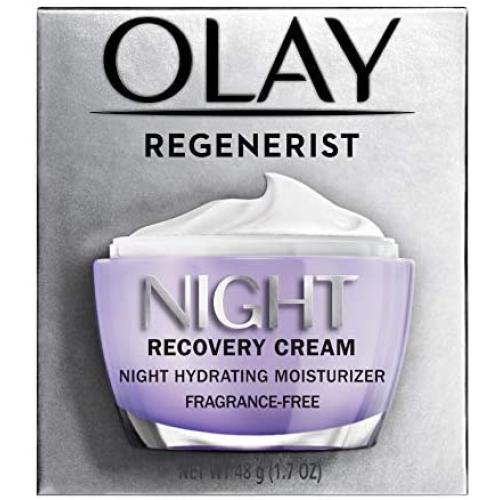 Olay Regenerist Night Recovery Anti-Aging Face Moisturizer with Vitamin E, 1.7 oz
