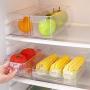 Kitchen Food Storage Jar Airtight Food Storage Kitchen Glass Jar Moisture-Proof Home Multi-Purpose Jam Bottle Cruet Fruit Crisper Refrigerator Storage Box (Color : Large)