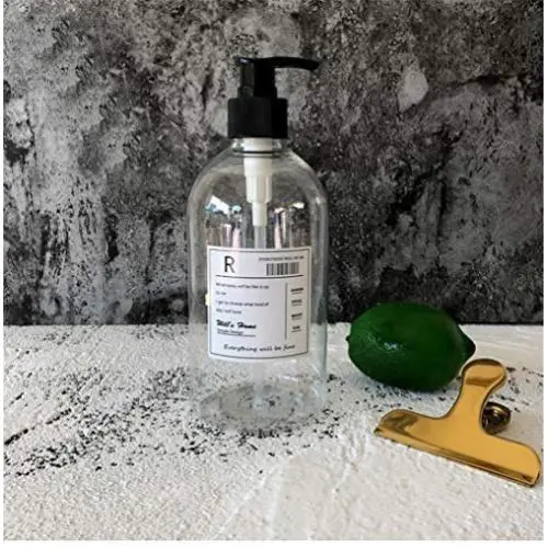 | Storage Bottles & Jars | 500ml Chic Plastic Bath Shampoo Storage Bottle with Sticker Nordic Liquid Lotion Storage Press Bottle Travel Organizer Decor | by HUDITOOLS | 1 PCs | Storage Bottles & Jars | 500ml Chic Plastic Bath Shampoo Storage Bottle with Sticker Nordic Liquid Lotion Storage Press Bottle Travel Organizer Decor | by HUDITOOLS | 1 PCs