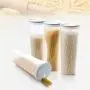 OKOKMALL US--Noodles Airtight Plastic Storage Box Grains Storage Container Jar Food Fresh OKOKMALL US--Noodles Airtight Plastic Storage Box Grains Storage Container Jar Food Fresh