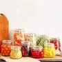 Kitchen Food Storage Jar Airtight Food Storage Kitchen Glass Jar Moisture-Proof Home Multi-Purpose Jam Bottle Cruet Glass Sealed Cans (Color : A)