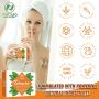Turmeric Soap Bar for Face & Body - All Natural Turmeric Skin Lightening Soap - Turmeric Face Soap Reduces Acne, Fades Scars & Brightens Skin - 4 Oz Turmeric Bar Soap for All Skin Types Made in USA