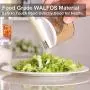 5 Teile/satz Kreative Transparent Gewürz Dosen Küche Gewürz Rack Würze Flaschen Pfeffer Schüttler Box Condiment bottles (Color : Clear)
