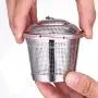 Kitchen Food Storage Jar Airtight Food Storage Kitchen Glass Jar Moisture-Proof Home Multi-Purpose Jam Bottle Cruet 304 Stainless Steel Ball
