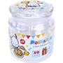 Pochacco Transparent Glass Storage Jar Snacks Cookies Sugar Airtight Container 480 ml Kitchen Canister