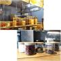 Glass Sealed Jars, Moisture-Proof Kitchen Food Containers, Storage Of Coffee Beans/Cereal/Oatmeal/Pasta