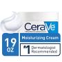 CeraVe Moisturizing Cream | Body and Face Moisturizer for Dry Skin | Body Cream with Hyaluronic Acid, Niacinamide, and Ceramides | 19 Ounce