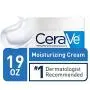 CeraVe Feuchtigkeitscreme | Körper- und Gesichtscreme für Trockene Haut | Körpercreme mit Hyaluronsäure, Niacinamid und Ceramiden | 500 ml