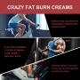 LANCS Hot Cream Cellulite Treatment Belly Sweat Workout Enhancer Slimming Massage Gel for Muscle Relaxation