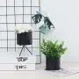 Bouteilles de Stockage Métal Nordique avec Cadre, Support de Crayon Moderne, Vase Floral Chic Blanc et Noir, Pot de Rangement Floral. Bouteilles de Stockage Métal Nordique avec Cadre, Support de Crayon Moderne, Vase Floral Chic Blanc et Noir, Pot de Rangement Floral.