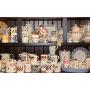 Emma Bridgewater Knife And Forks Set of 3 Kitchen Storage Tins Tea Coffee Sugar Cream And Black British Made