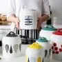 Bouteilles en céramique créatives de grande capacité, boîtes d'encas hermétiques pour lait en poudre, bonbons, café, grains, épices, thé, taille D1 S Bouteilles en céramique créatives de grande capacité, boîtes d'encas hermétiques pour lait en poudre, bonbons, café, grains, épices, thé, taille D1 S