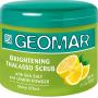 Geomar Lemon Scrub - Natural Lemon Exfoliator for Skin - Exfoliating Scrub with Lemon, Dead Sea Salt, Volcanic Sand and Nourishing Oils - 21 Ounces