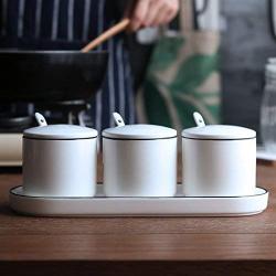 Spice storage containers,Small spice jars Porcelain condiment jar Storage containers Spice jars bulk-A