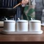 Spice storage containers,Small spice jars Porcelain condiment jar Storage containers Spice jars bulk-A