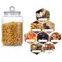 Glass Sealed Jars, Kitchen Household Grain Storage Tanks, Storage Jam/Honey/Coffee/Oatmeal