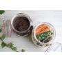 Luigi Bormioli 12162/01 Lock-Eat 50.75 oz Handy Glass Food Jar, 1 Piece, Clear