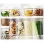 Food Savers 4 packs Food Storage Containers Food Preservation Box Crisper storage jar Refrigerator storage and storage Sealed jar Snack box