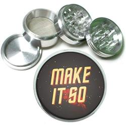 Make It So Captain ST Aluminum Tobacco Herb Spice Grinder