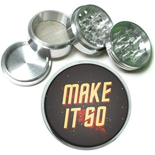 Make It So Captain ST Aluminum Tobacco Herb Spice Grinder