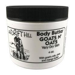 Windrift Hill Body Butter for Very Dry Skin (Goats N Oats (Almond))